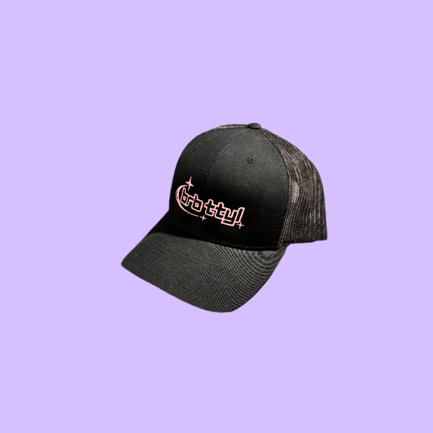"brb ttyl" trucker hat