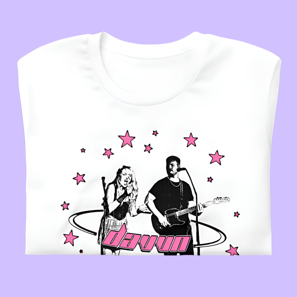 davvn - y2k graphic tee