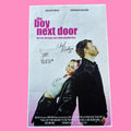 davvn - signed "the boy next door" movie poster 11"x17"