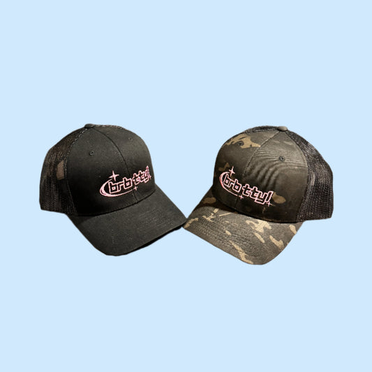 "brb ttyl" trucker hat