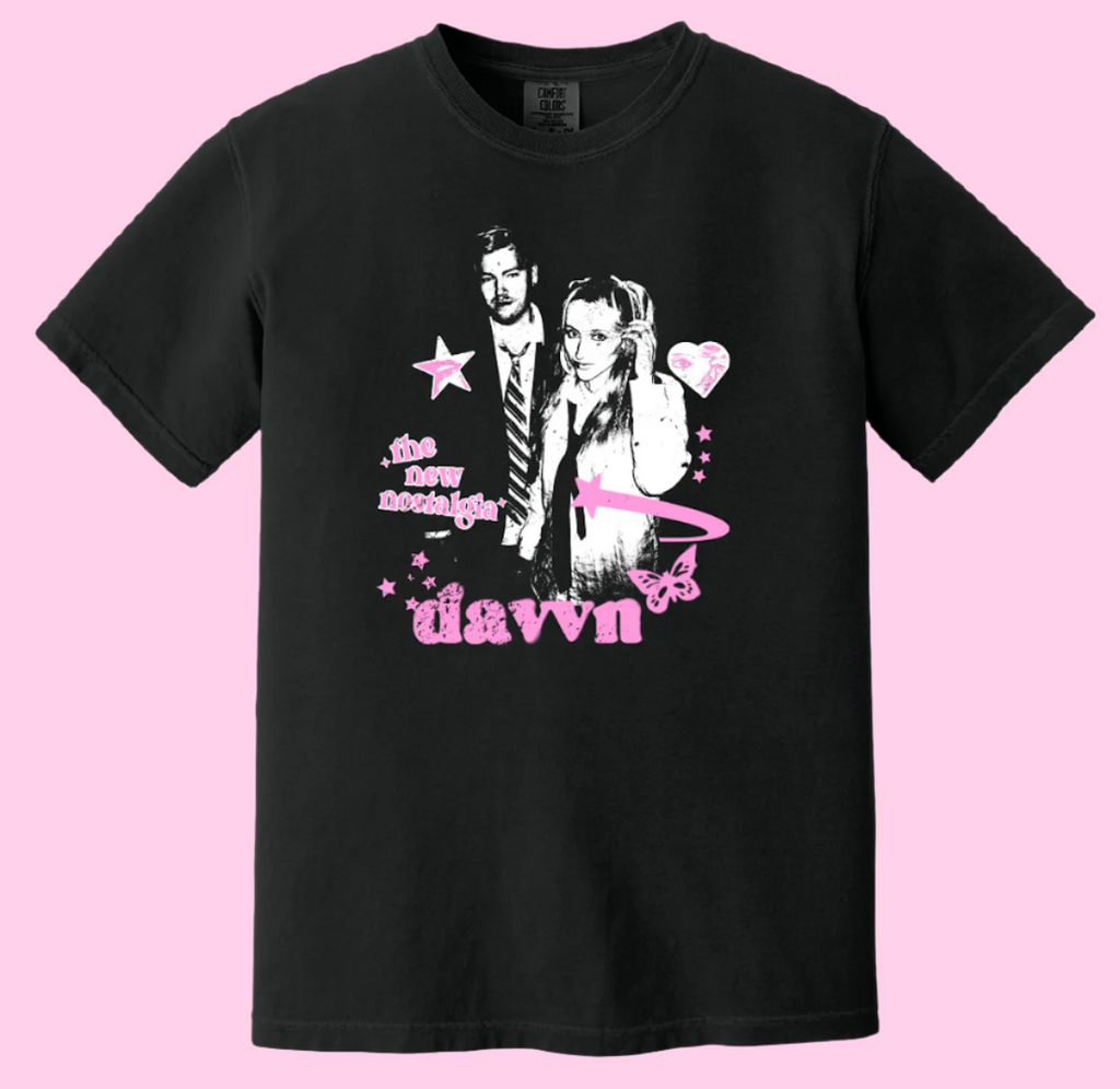 davvn - "the new nostalgia" graphic tee