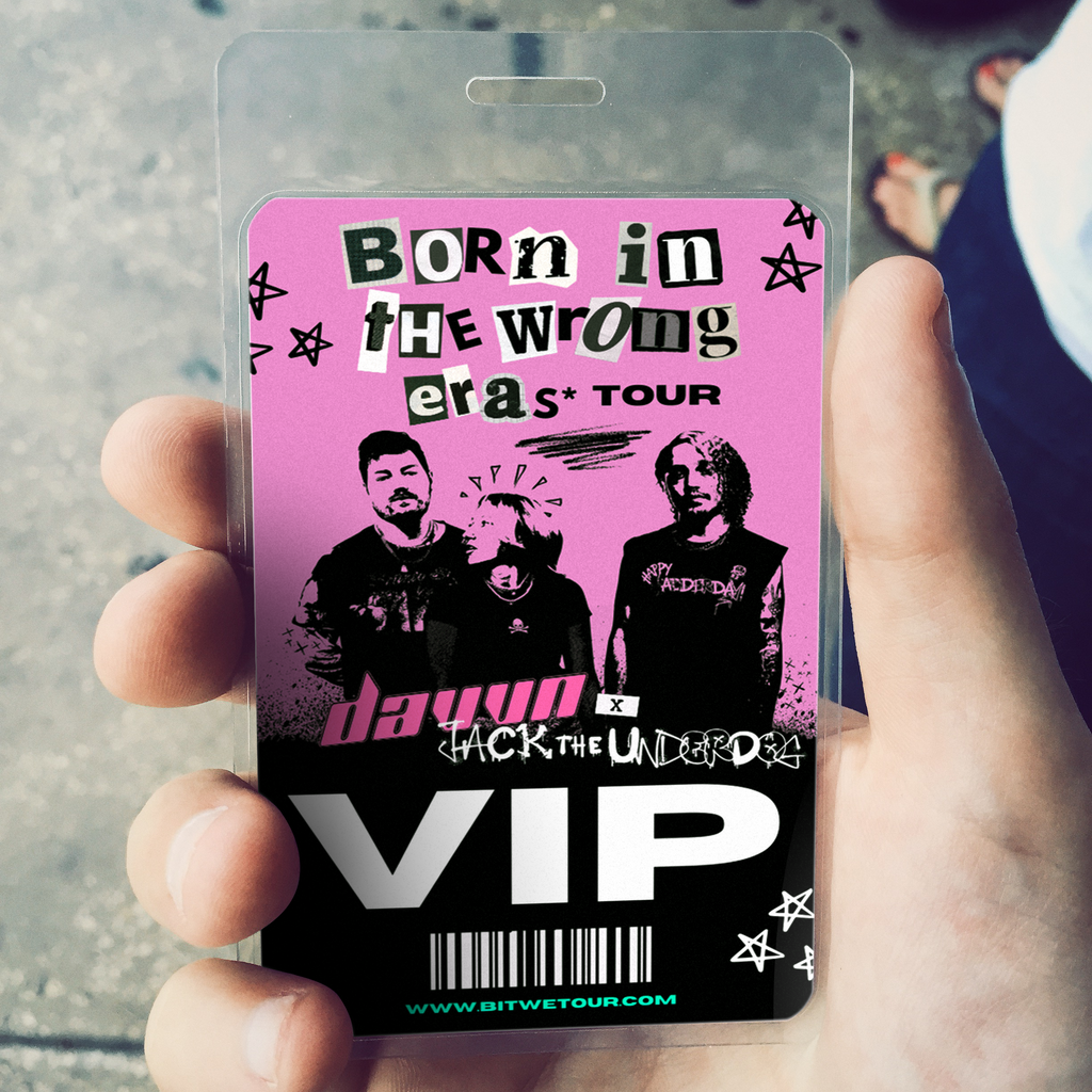 Born in the Wrong Eras* Tour VIP Lanyard / Card (Signed)